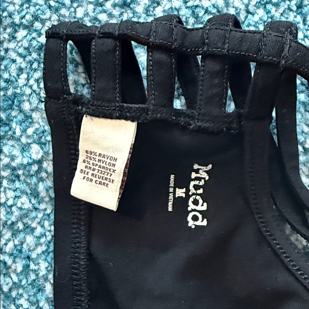 Mudd Black Strappy Tank - Picture 8 of 8